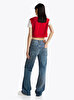 Kadın Tjw Reg Crop Varsity T-Shirt
