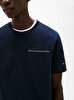 Erkek Global Stripe Pocket T-Shirt