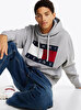 Erkek Tjm Melange Flag Hoodie