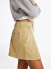 Kadın Tjw Mini Front Pleated Etek