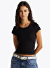 Kadın Tjw Slim Scallop T-Shirt