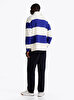 Erkek Blocking Rugby Sweatshirt