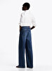 Kadın Wide Leg Jean Pantolon