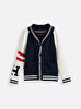 Erkek Çocuk Varsity Chunky Hırka