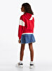 Kız Çocuk Varsity Colorblock Hoodie