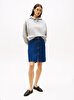 Kadın Modern Outline Flag Hoodie
