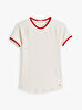 Kadın Contrast Ringer T-Shirt