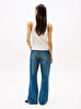 Kadın Contrast Soft V-Nk T-Shirt
