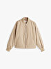 Kadın Casual Nylon Bomber Ceket