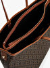 Kadın Th Monoplay Leather Tote Çanta