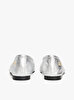 Kadın Soft Metal Leather Babet