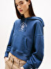 Kadın Tjw Boxy Crop Varsity Sweatshirt