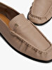 Kadın Soft Leather Squared Loafer