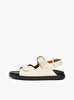 Kadın Leather Sporty Sandalet