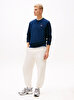 Erkek Tjm Reg Badge Crew Sweatshirt
