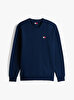 Erkek Tjm Reg Badge Crew Sweatshirt
