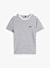 Erkek Tjm Reg Ringer Badge T-Shirt