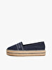 Kadın Denim Platform Espadril