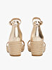 Kadın Th Metallic Mid Topuklu Espadril
