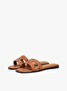 Kadın Th Logo Strap Mule Terlik