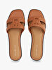 Kadın Th Logo Strap Mule Terlik