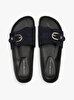 Kadın Soft Suede Adjustable Terlik