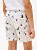 Erkek Çocuk Woven All Over Print Şort