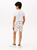 Erkek Çocuk Woven All Over Print Şort