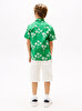 Erkek Çocuk Stretch Poplin Print Gömlek