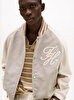 Erkek Suede Varsity Bomber Ceket
