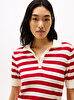 Kadın Co Lyocell Button T-Shirt