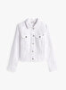 Kadın Dnm Slim Jacket White Denim Ceket