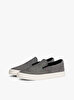 Erkek Linen Chambray Slip-On Canvas Sneaker
