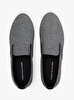 Erkek Linen Chambray Slip-On Canvas Sneaker