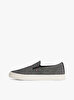 Erkek Linen Chambray Slip-On Canvas Sneaker