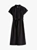 Kadın Ess Linen Midi Elbise
