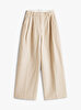 Kadın Linen Mix Rlxd Straight Pantolon