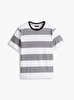 Erkek Regular Fit Striped T-Shirt