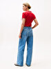 Kadın Loose Wide Leg Jean Pantolon