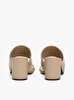 Kadın Leather & Suede Block Topuklu Terlik