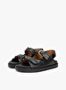 Kadın Leather Sporty Sandalet