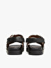 Kadın Leather Sporty Sandalet
