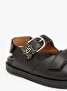 Kadın Leather Sporty Sandalet