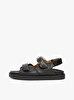 Kadın Leather Sporty Sandalet