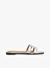 Kadın TH Logo Strap Metallic Terlik
