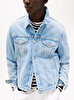 Erkek Regular Trucker Denim Ceket