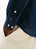 Erkek DC Band Collar Linen Gömlek