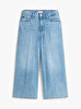 Kadın Wide Leg Jean Pantolon
