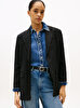 Kadın Essential Linen Relaxed Blazer