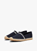 Kadın Fringe Canvas Closed Espadril